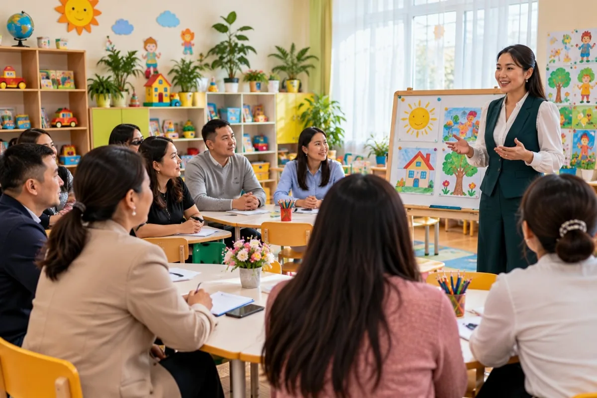 Родительское собрание в групповой комнате